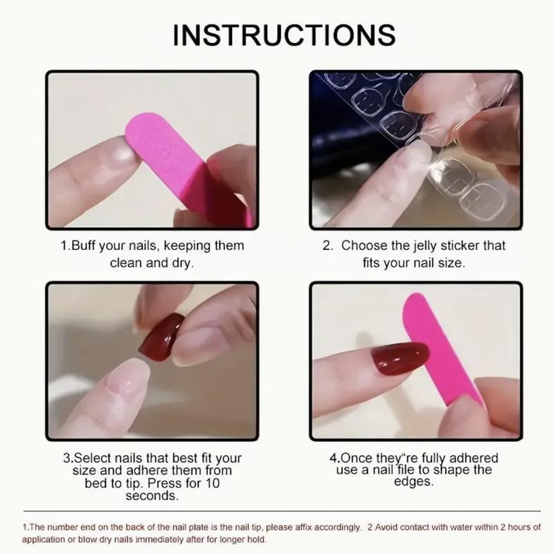 4 Box (96pcs) Square Cat Eye Press Nails Nude Green Blue Pink White Moonlight Full Covered Fake Nails Reusable Fake Nails For Women And Girls