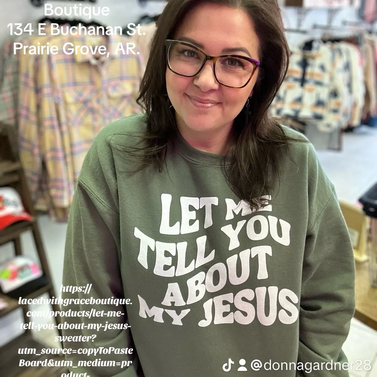 Let me tell you about my Jesus sweater.