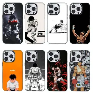 Boxing H-Hajime No Ippo Phone Cases for IPhone 17 Promax Pro Air 16 Plus 15 14 13 12 11 Black Candy Matte Shockproof Cover