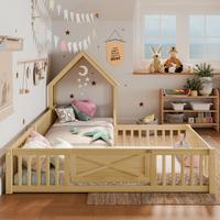 Natural + MDF + Pine + Plywood + Wood + Twin