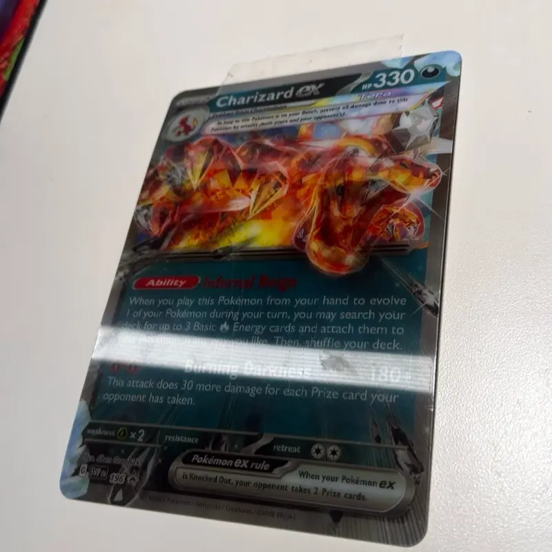 Pokemon Charizard EX Card - 330 HP, Infernal Reign Ability, Burning  Darkness Attack, Official Trading Card Game - TikTok Shop