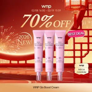[WNP Official] WNP Glo Boost Cream | Glass glow skin | 99.9% pure PDRN, Hyaluronic Acid, Niacinamide, Peptides | Strengthen skin barrier, Even skin tone, Dark spot care | The K-beauty Secret | 3-in-1: Moisturizer + Primer + Brightening Cream
