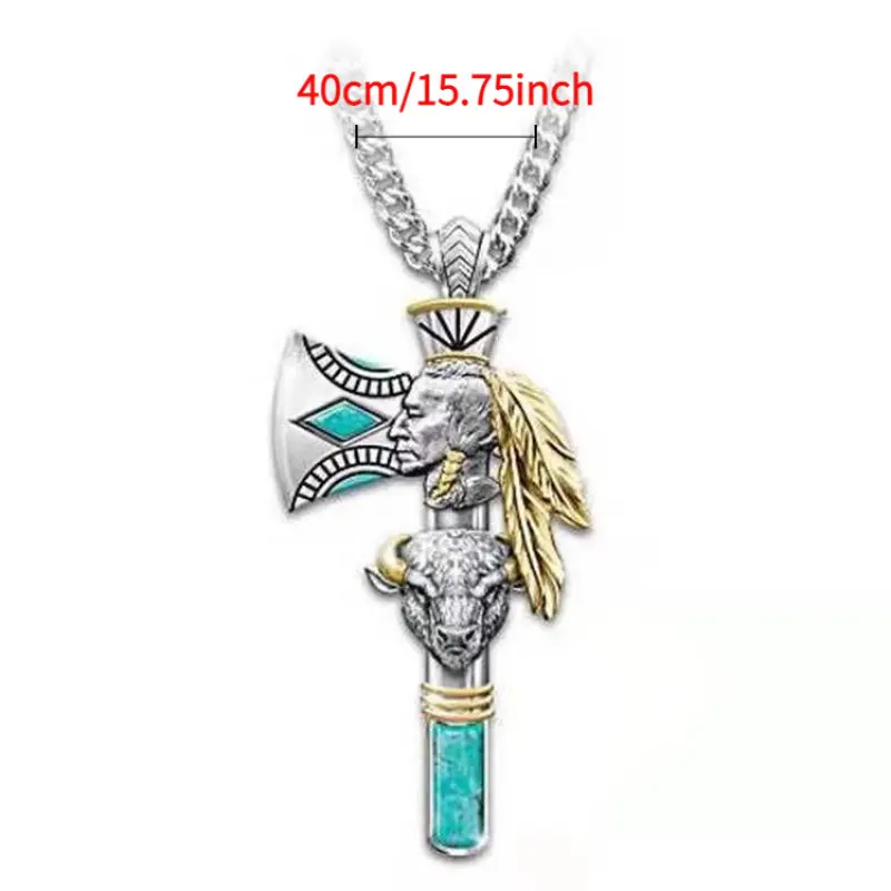 Equinox BioMythos Crimson Totem Pendant Chain Jewelry Necklace - Cold-Forged Alloy Beast Unisex Punk Alchemy, Street Rituals Accessory #BioMythos2025 #CyberPunkBling, Chain Jewelry Necklaces