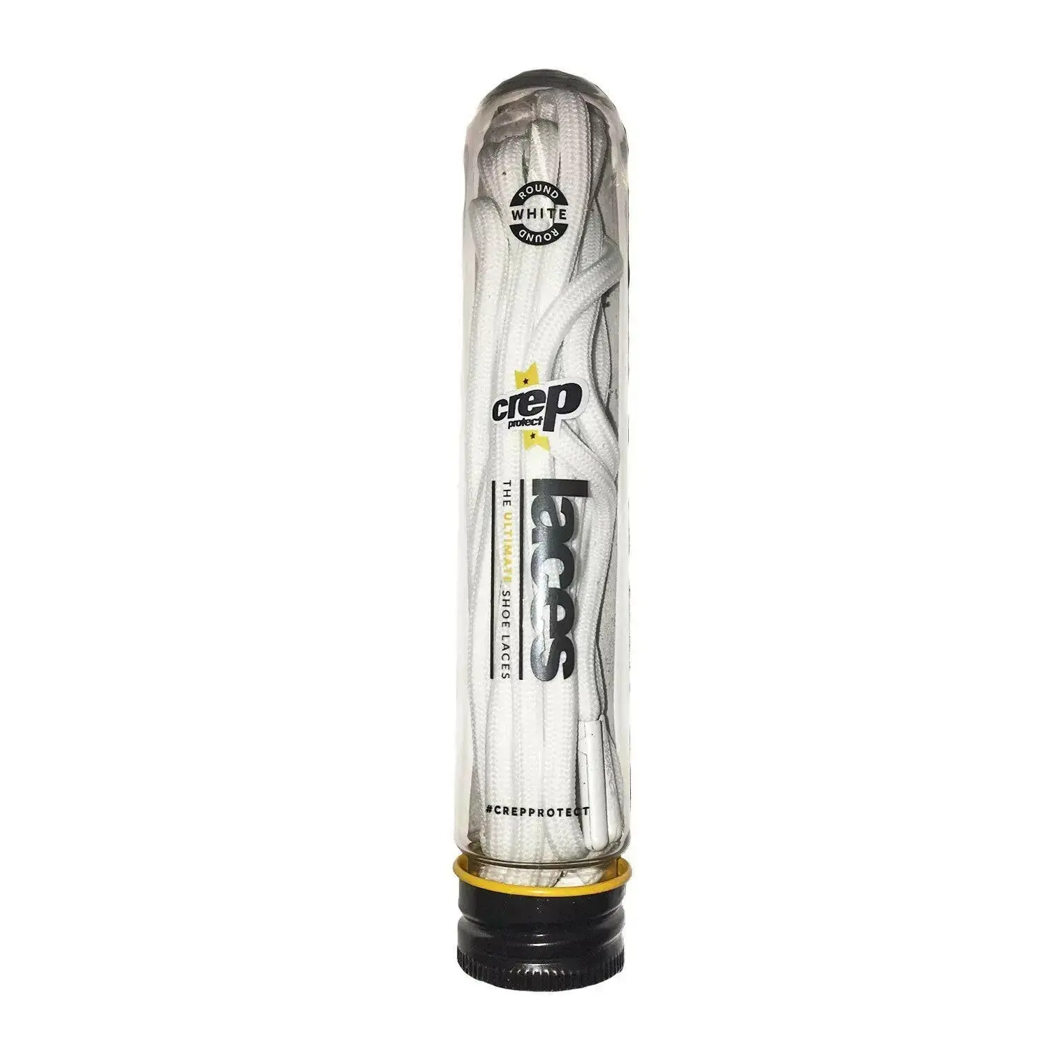 Crep Protect The Ultimate Round Shoe Laces in White | One Size