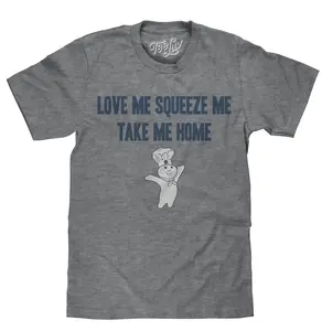 Pillsbury Doughboy "Love Me, Squeeze Me, Take Me Home" T-Shirt - Gray