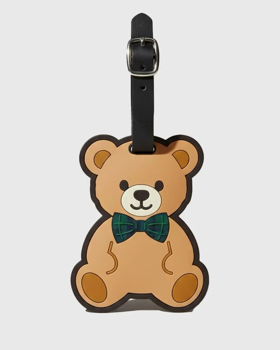 Teddy Bear Luggage Tag, Durable Travel Luggage Accessory for Suitcases, Bags