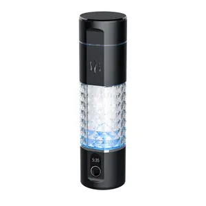 New EHM-H16 Hydrogen Rich Water Bottle Water Electrolysis Ionizer 290ml 5000ppb ultra high concentration Cup Drinkware Bottled Portable