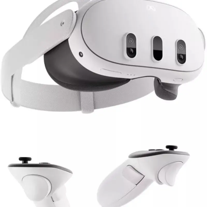 Meta Quest 3 128GB Wearable VR Virtual Reality Headset - White