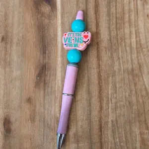 Beaded pen