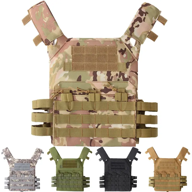 Lightweight Adjustable Vest, Training Outdoor vest with patch for Outdoor Sports, Fashion Vest Bag for Daily Used Coyote, Tactical Lightweight Vest