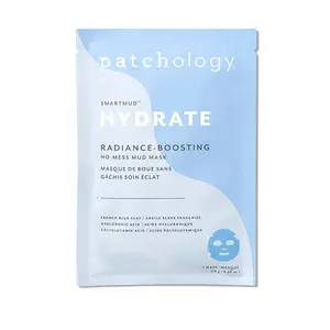 Patchology Hydrate Radiance-Boosting SmartMud No-Mess Mud Mask – Minimize Pores, Improve Skin Texture & Achieve Clear Complexion, Clay Moisturizing