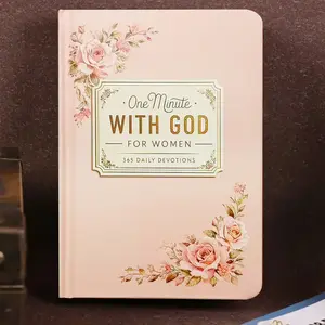 One Minute with God for Women | 365 Days Devotional Journal, Premium Hardcover Christian Devotional Book, One Minute Daily Prayer Book, Bible Reflection And Faith Journal, Mother's Day Gifts