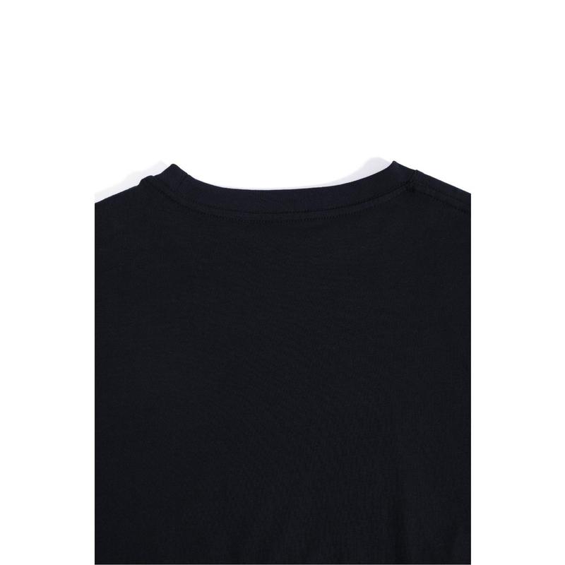 Men's "I Can't Stay Long, My Dog Is Waiting for Me" Black T-Shirt - Casual Cotton Short Sleeve Tee with Paw Print Design, Machine Washable, Dog Tee Shirts Made in USA