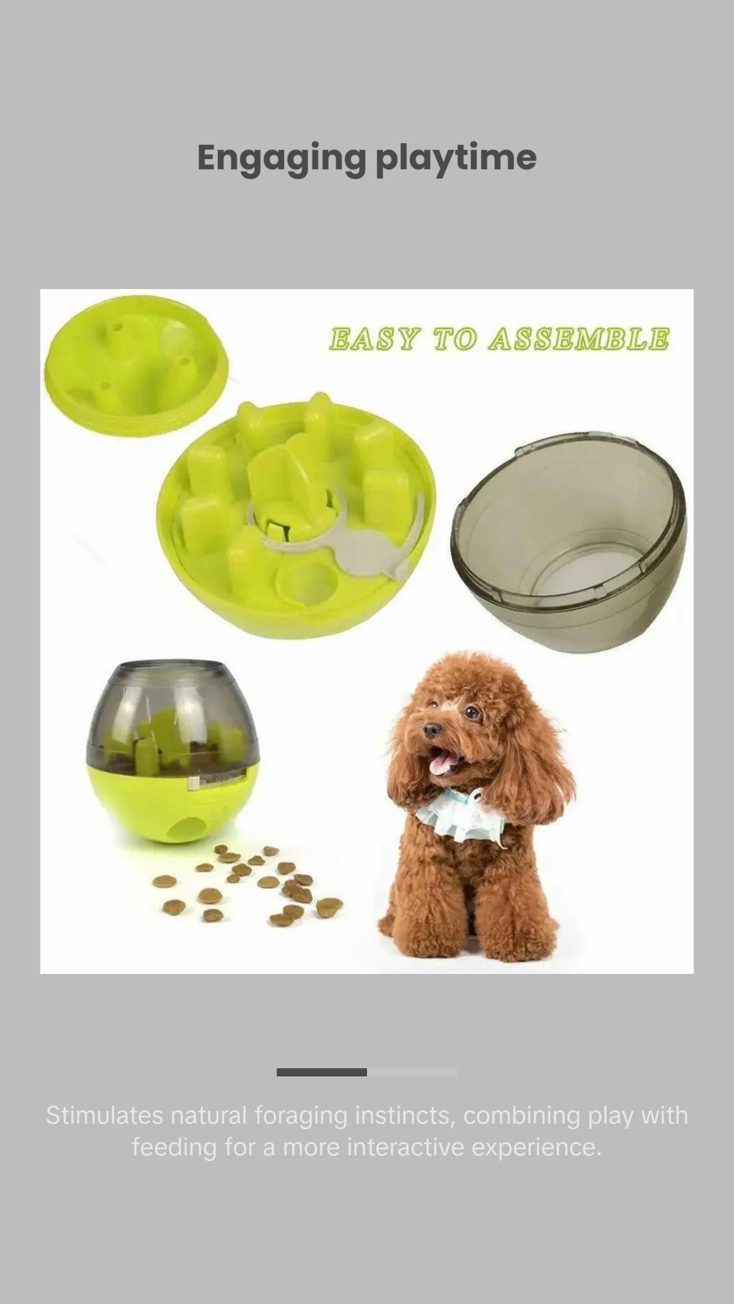 Interactive Dog Toy Feeder