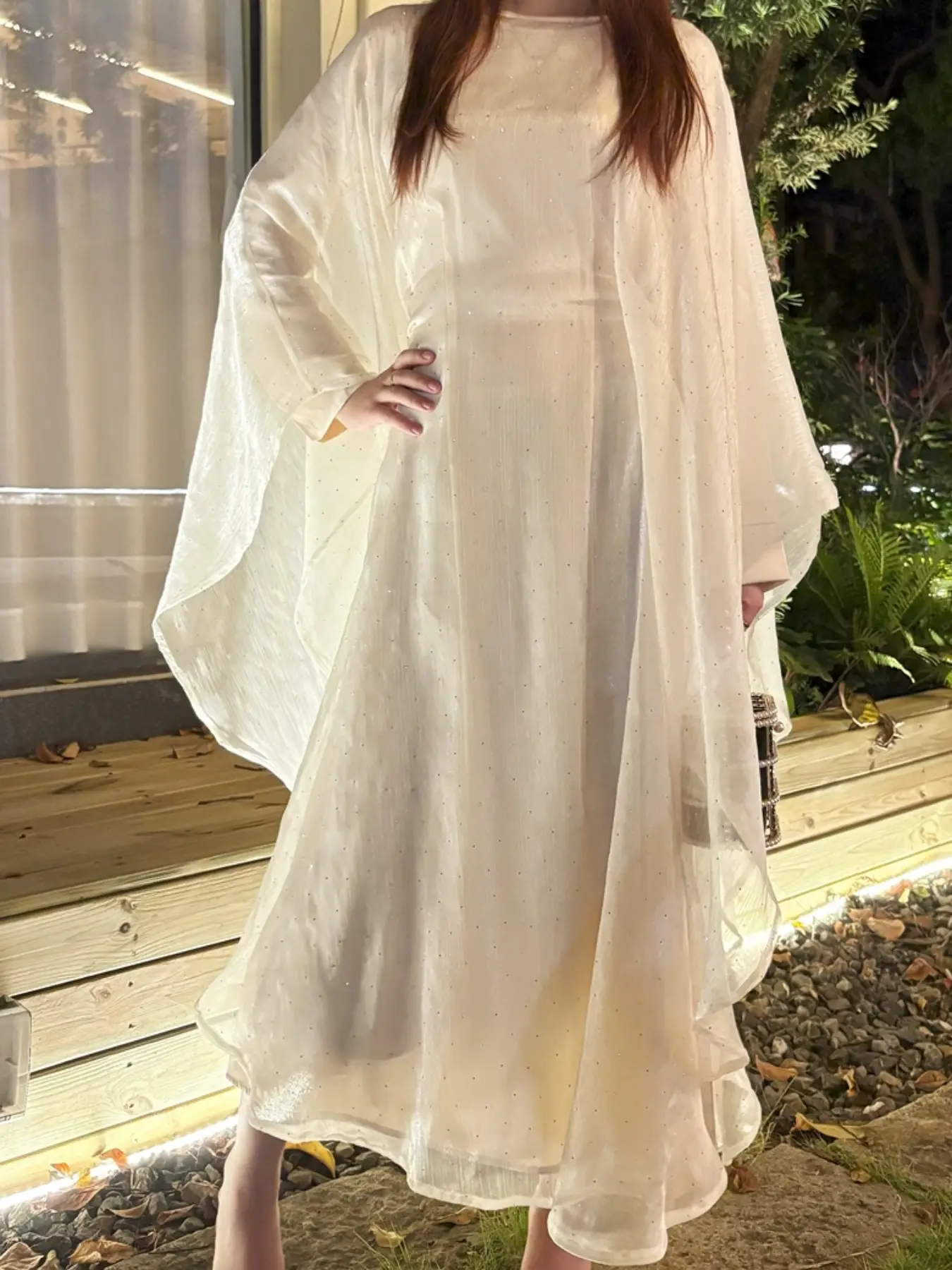 Elegant Chic Two-Piece Set with Sparkling Rhinestones, Fitted Starry Sky Design, Perfect for Special Occasions, Fashionable Accessories