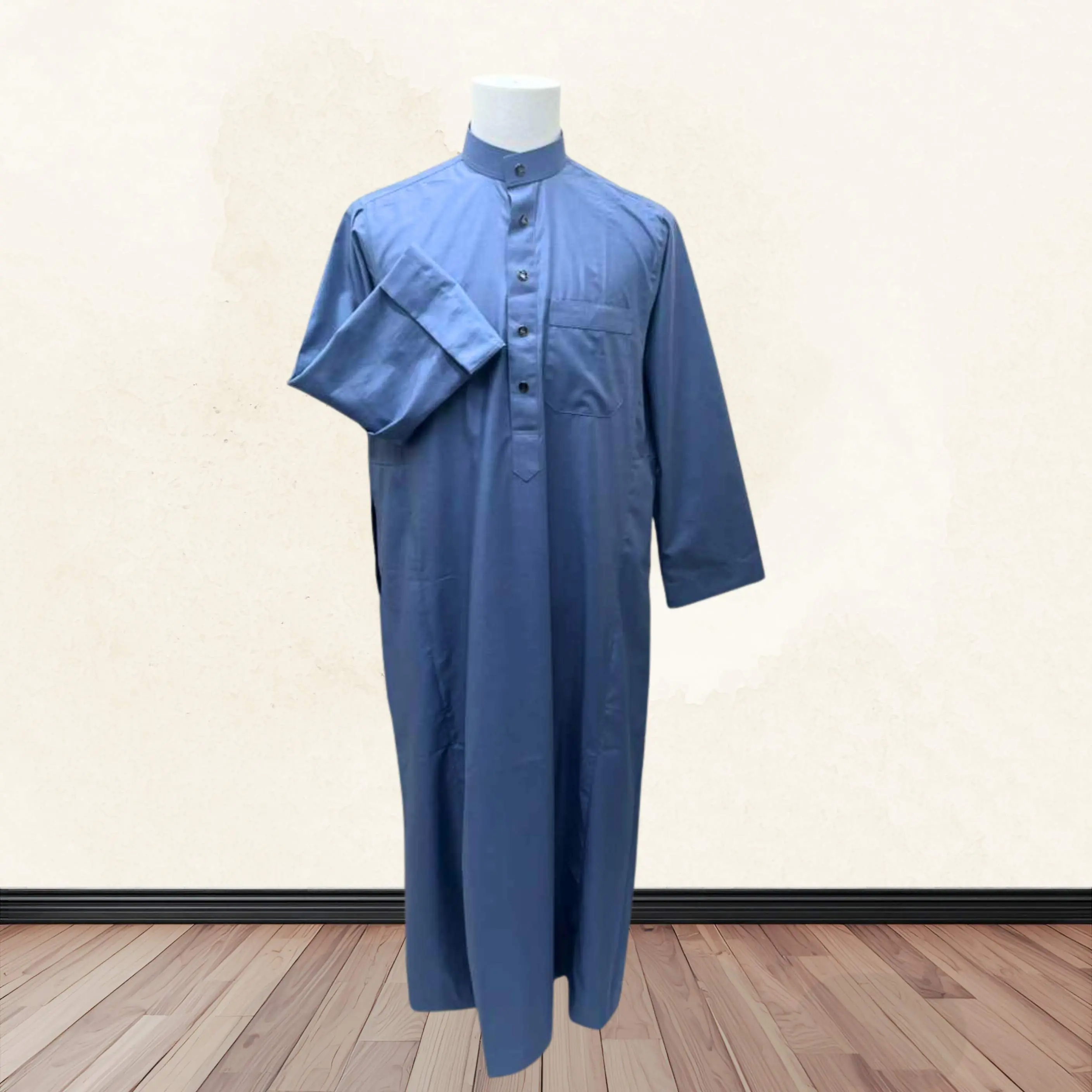 Hasanat Thobe in Blue