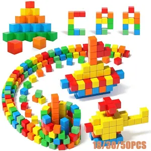 Magnetic Building Blocks Toy Set, Educational Magnetic Cubes with Vibrant Colors, Creative Building Set, Parent-Child Interactive Toy, Improves Hand-Eye Coordination, Assembly Blocks Set