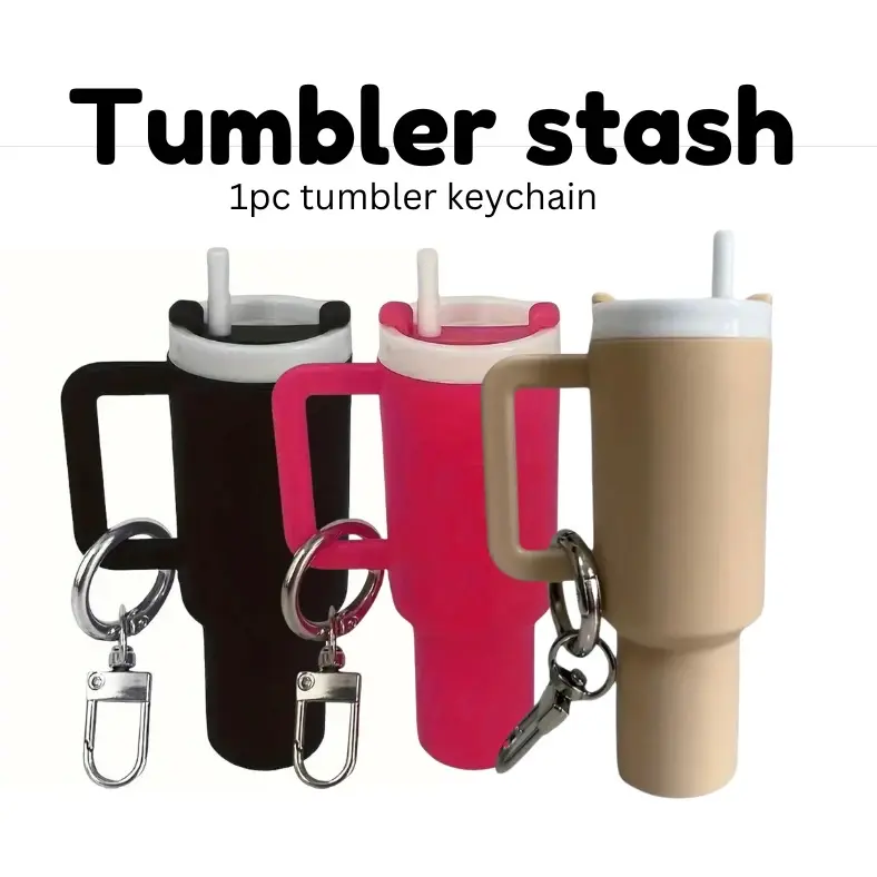 Holics Beauty Mini Tumbler Stash Keychain - Hidden Storage Solution for Valuable Items