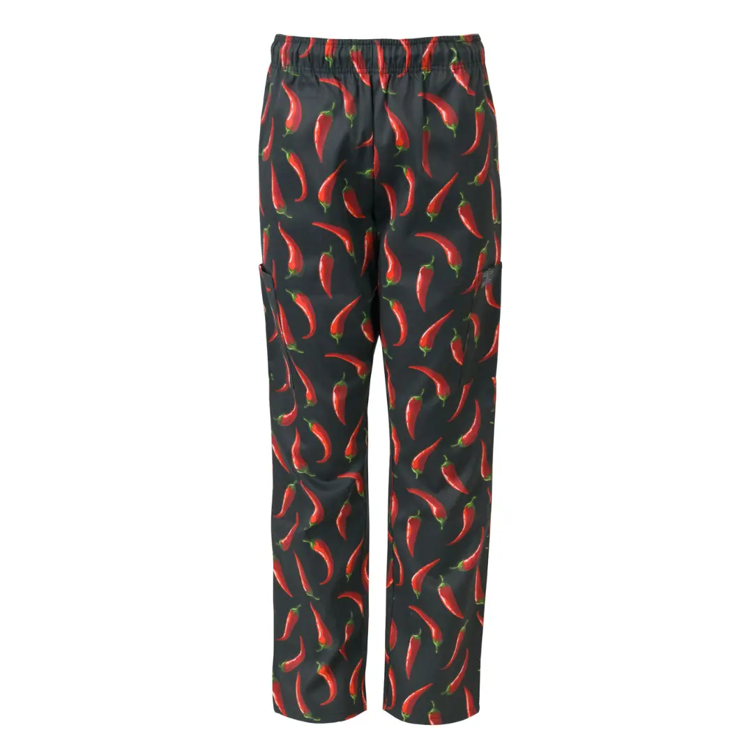 Chef Code | Chef Code Unisex Modern Fit Chef Pants with Cargo Pockets, Elastic Waist