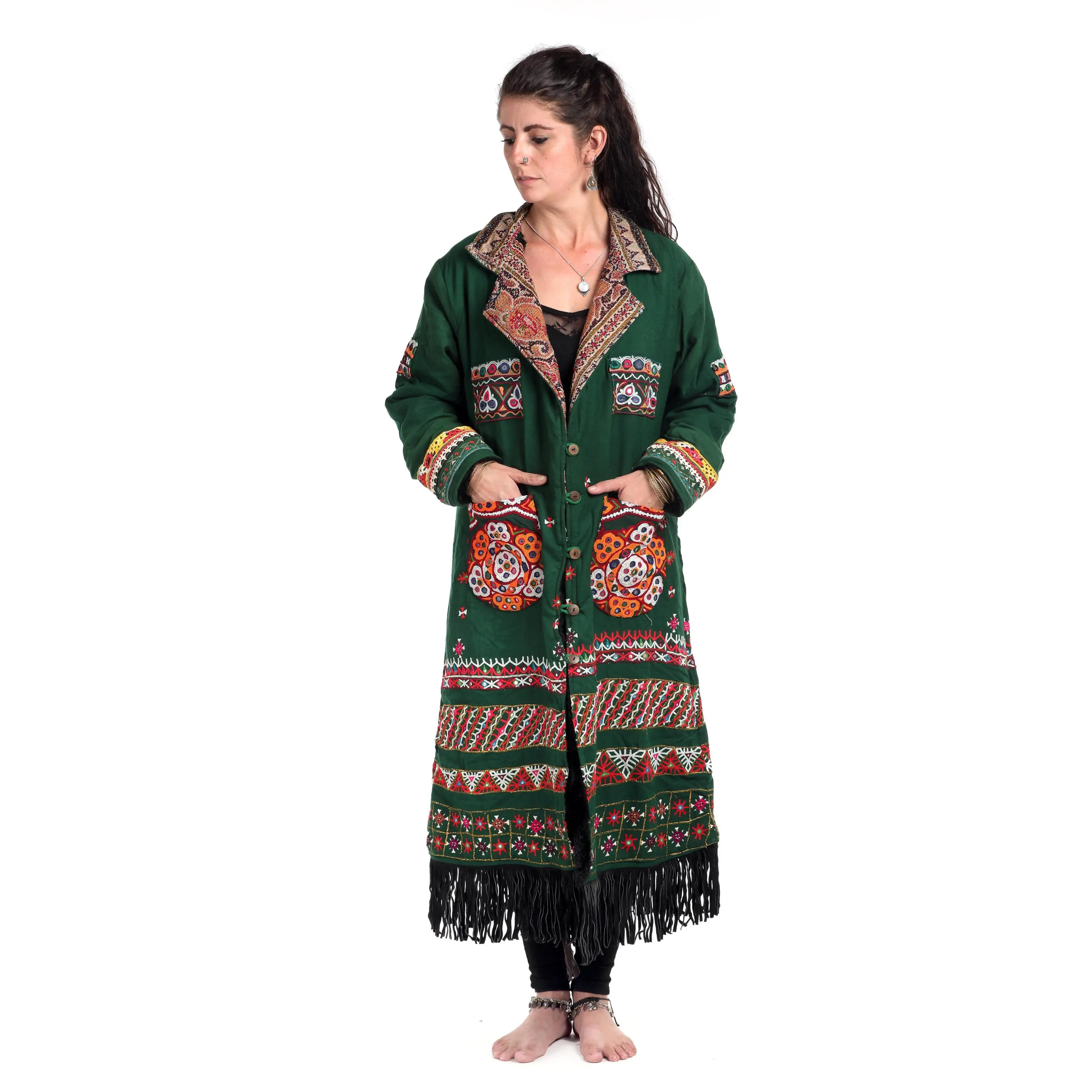 SA Green Kimono Coat, Rare, #86