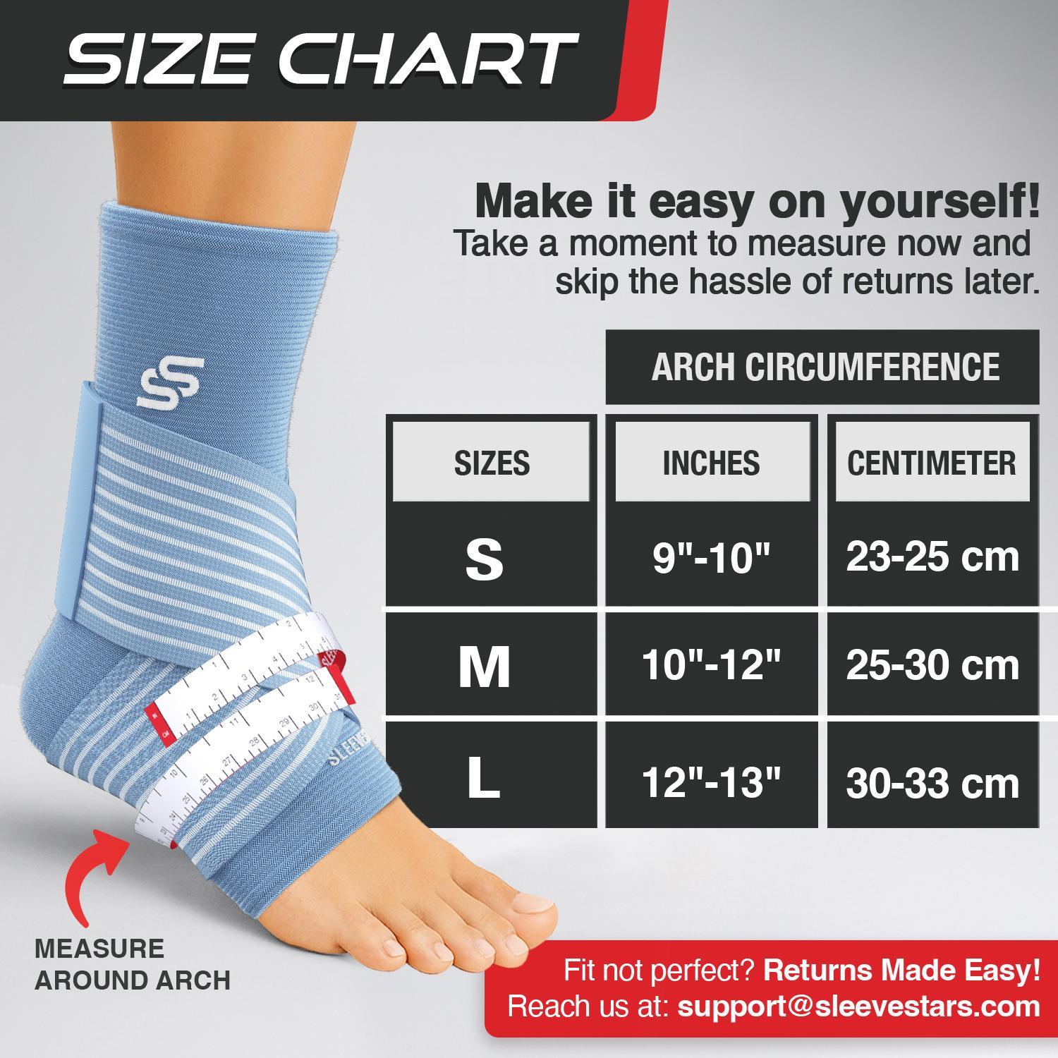 Ankle Brace for Pain Relief | Stops Sprain Pain Fast • Stabilizes Weak Ankles • Plantar Fasciitis & Achilles Support