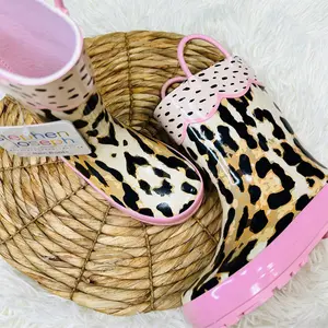 SJ - Leopard Rain Boot