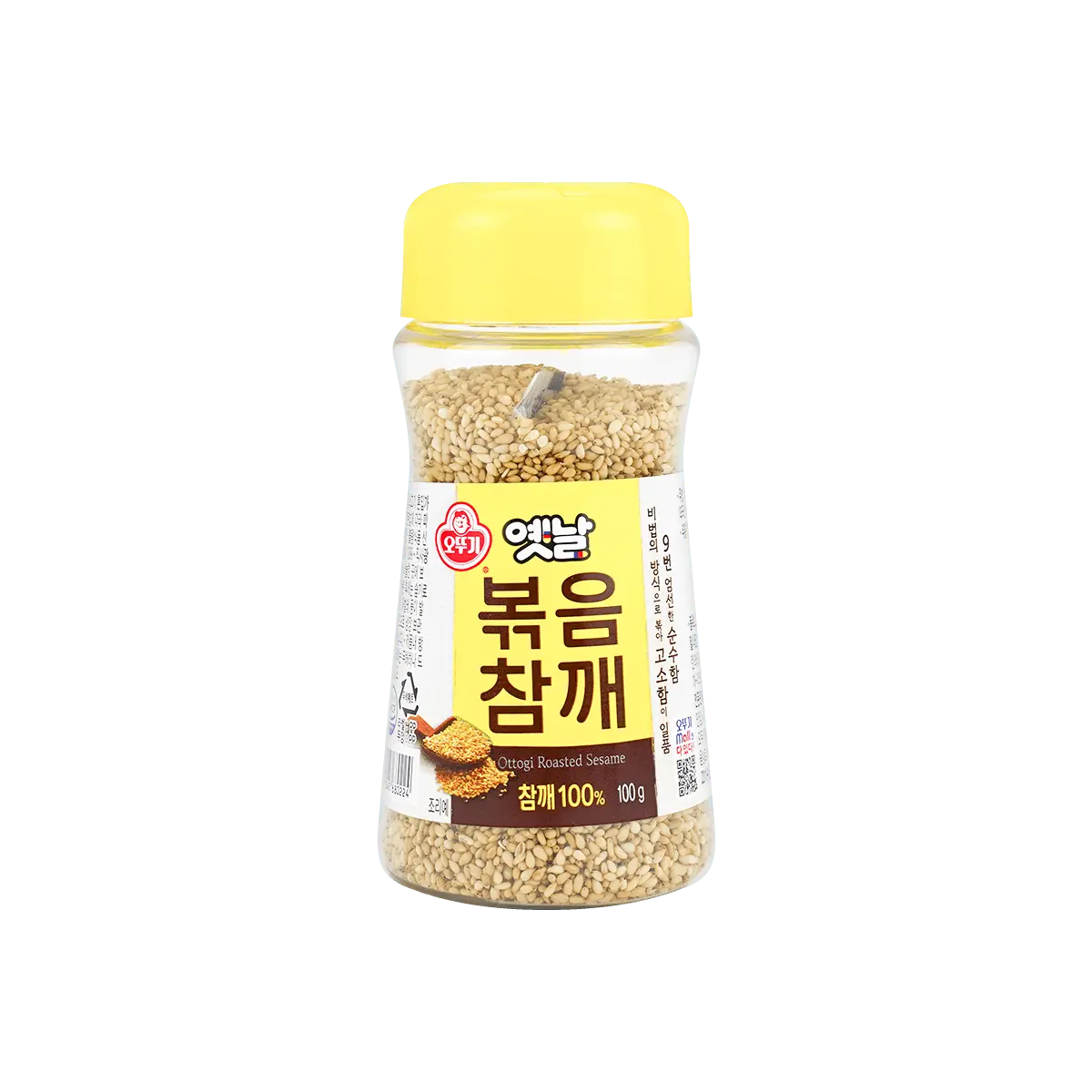 OTTOGI Roasted Sesame Seeds 100g - Premium Korean Baking Ingredient for Toppings & Seasoning