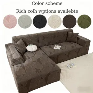 Comfortable Durable Stretch Sofa Cover, All-Season Elastic Sofa Slipcover, Dustproof Non-Slip Full-Coverage Sofa Protector, Elastic Furniture Protector for Single to Four Seater Sofas