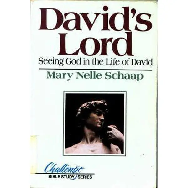 USED Book - David's Lord: Seeing God in the Life of David (Bible Study Series) by Mary Nelle Schaap (Paperback) - english