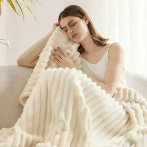 Cozy Sofa or Bed Throw Blanket Ultra Soft Flannel, Soft Warming Blanket, Lightweight All-Season in Multiple Colors & Sizes, Perfect for Living Room, Bedroom, Travel, and Christmas Gifts