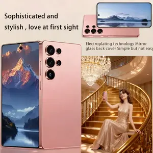 EET S25 Ultra Unlocked 5G Smartphone, 12GB+512GB, 6800mAh Battery, Fast Charging Capability, Android 14 System, 108MP+48MP Camera, Face & Fingerprint Unlock | Dual SIM | Autofocus | Built-in Pen |