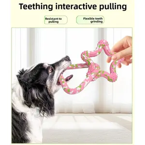 Tough Camouflage Rubber Ring Toy for Aggressive Chewers - Indestructible Dog Tug Toy for Teething Relief & Dental Care, Interactive Fetch & Training Tool for Large Dogs Bite Resistant Inflatable Balls Set shaped harness Bungee retractable leashes LED