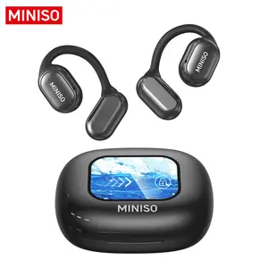 MINISO X30 OWS Open Ear Bluetooth Earbuds HIFI Sound Quality IPX5 Waterprooof 35Hours Play time Wireless Headphones Touch Control Built-in Mic Hearphones