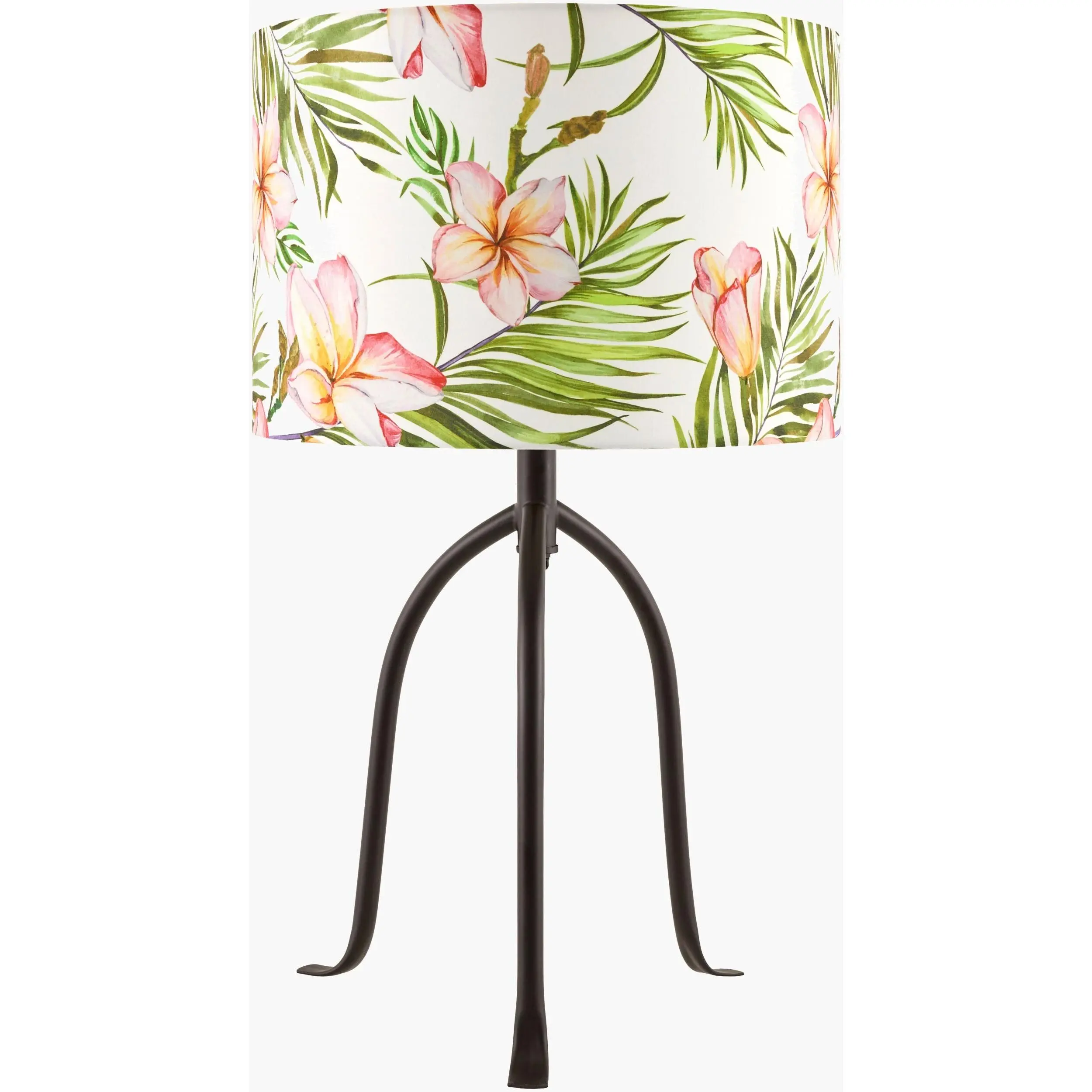 Muted Tan Traditional Table Lamp with linen details for bedside or console tables