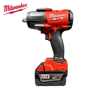 Milwaukee M18  1/2“ Impact Wrench 1000N.m Max Torque 0-2400ipm for Automotive Heavy Truck Repair Cordless Power Tool