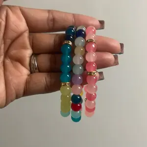 8mm Funky junky bracelets