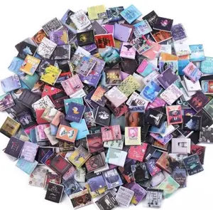 300pcs Mini Books Miniatures Books for Anxiety Bookshelf Tiny Plastic Books Decor Accessories