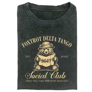 Foxtrot Delta Tango 8647 Social Club Shirt, Gift for Men, Gift for Women, Crew Neck T-shirt, Trending T-shirt
