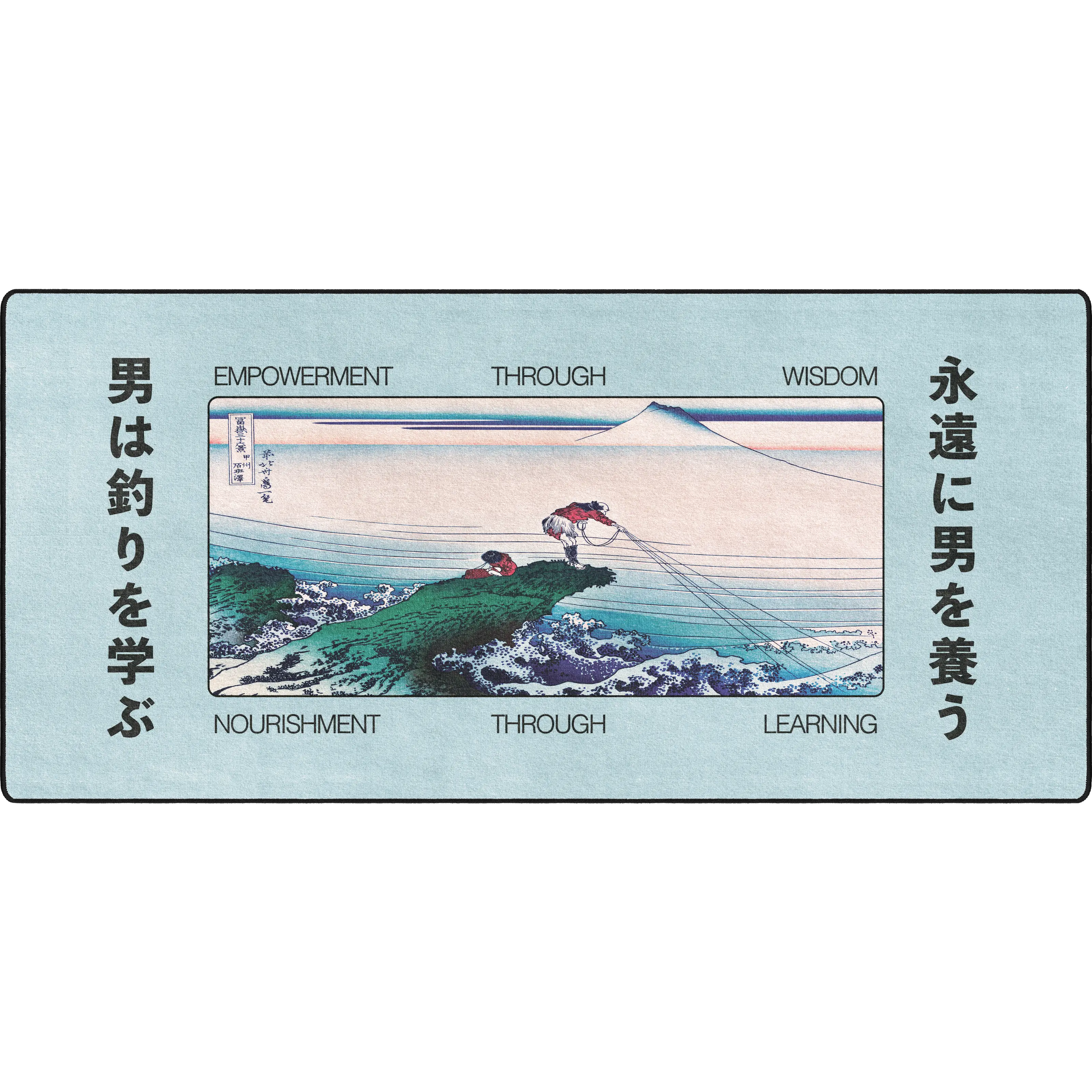 Koshu Kajikazawa By Hokusai - Mouse Pad