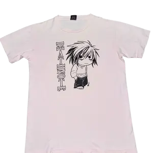 Death Of L Vintage Graphic Tee, L Tee, Death Note Shirt, Manga Anime Shirt, Unisex T-Shirt, Anime Clothing, Top Menswear Womenswear Streetwear