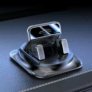 360 Degree Rotating Car Phone Holder, DurableAbs & Silicone Material, Non-Slip Design, Perfectfor Car Office Home Use