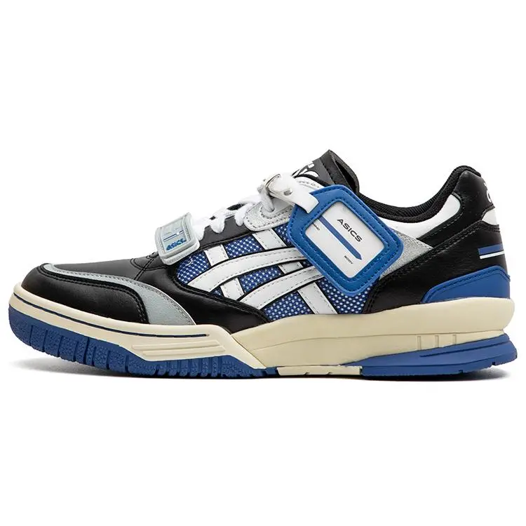 ASICS GEL Spotlyte Low Black Blue Retro Basketball Shoes Unisex 1203A258-102