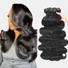 [Wequeen] Viral Hair Bundles Brazilian 100% Human Hair Straight Body Wave Deep Wave Kinky Curly Water Wave Quick Weave Budget Friendly bundles 12"-36"