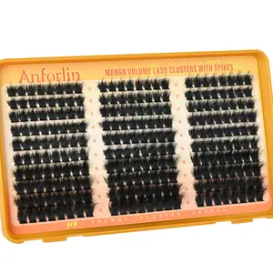 Manga Lash Clusters with Spikes