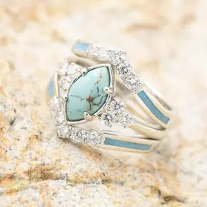 Elegant Women’s Ring with Sparkling Stones – Perfect for Engagement, Wedding & Anniversary