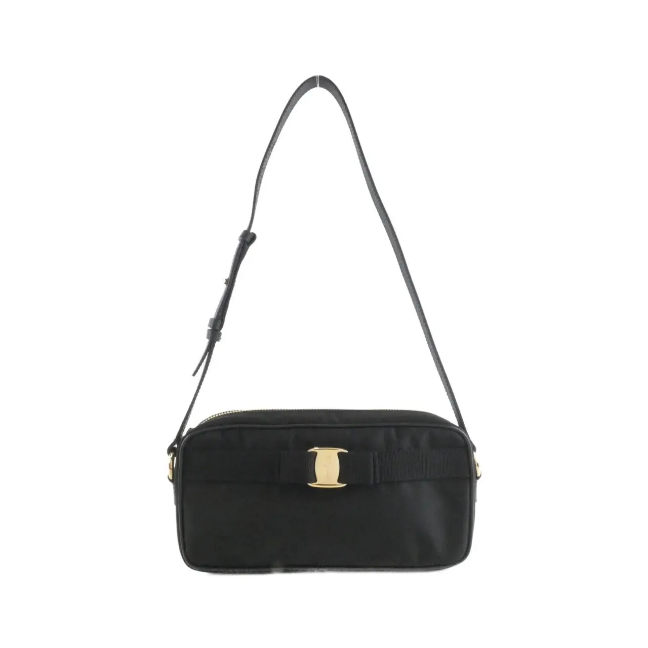 Pre-owned SALVATORE FERRAGAMO Nylon Shoulder Bags Shoulder Bag