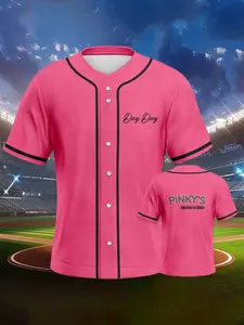 Men's Hip Hop Baseball Jacket, Next Friday Pinky's Record Movie 90s Party Clothing, Athletic Tops, Breathable Fabric, Vintage Sport Style, Sportswear Top, Stylish Jersey