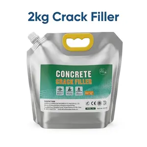 4.4lb/2kg Driveway Concrete Crack Filler Sealant Compound Waterproofers - Rapid Curing, Flexible, Oil-Proof, with Simple Tools, Concrete Crack Repair Waterproofers, Floor Repair Solutions, for Driveways, Glass, Marble