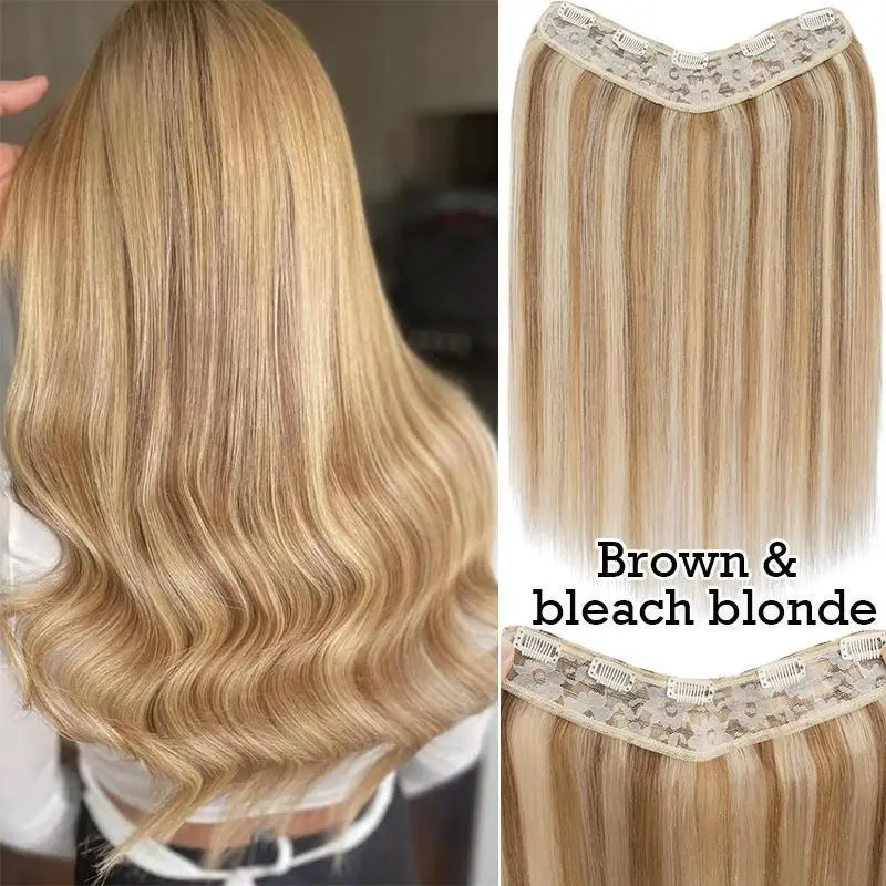 #12P613 brown&bleachblonde