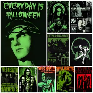 T-Type O-O N-Negative Poster Bedroom Home Decor Art Poster Perfect Gift for Family and Friends